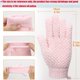 thumbnail image 5 of Guantes de ducha exfoliantes Guantes de ducha exfoliantes dobles gruesos y suaves, productos de baño para eliminar células muertas, 1 par (rosa) JAMW Sencillez, 5 of 5