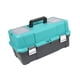 thumbnail image 5 of Caja de herramientas portátil Organizador de herramientas Conveniente portátil Multiusos Bloqueable con Verde, 5 of 9