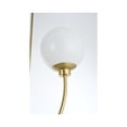 thumbnail image 6 of Living District Nyomi 36" 4-Light Metal/Glass Chandelier in Brass/White, 6 of 8