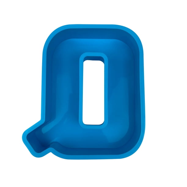 Moldes para hornear, molde para pasteles, molde para hornear pasteles con letras del alfabeto, molde para hornear de silicona con letras del alfabeto en 3D en inglés