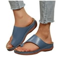 thumbnail image 1 of Orthopedic Sandals for Women 2025 Comfortable Arch Support Walking Flip Flops Arch Support Dress Slides, 1 of 6