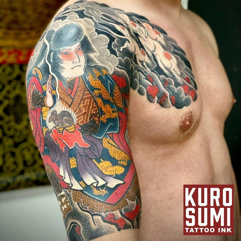 Yukyu | by Kensho II Japan Set Tattoo Ink | by Kuro Sumi