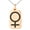 Rose, variant on Stainless Steel Solar System Planetary Venus Engraved Small Rectangle Dog Tag Charm Pendant Necklace