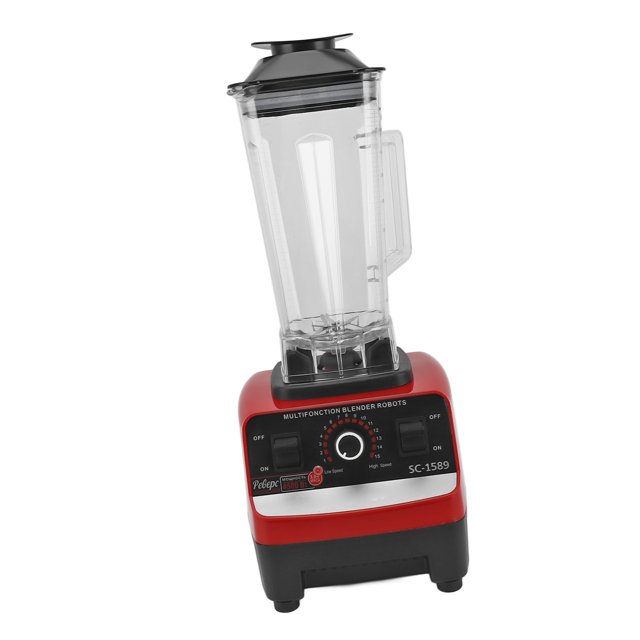 4500W Powerful Blender 1.8L Blender Smoothie Maker Countertop Blender Multi Function Food Processor with 6 Stainless Steel Blades for Meat Ice Fruit