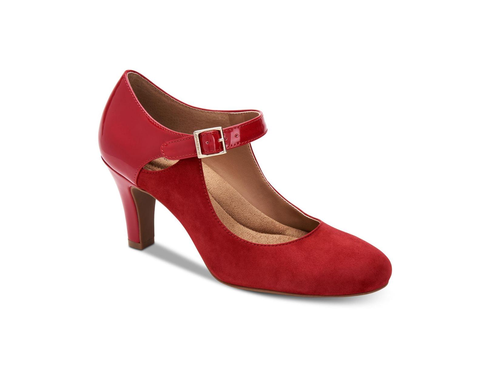 Velmah Memory Foam Mary Jane Pumps 