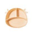 thumbnail image 2 of JOELY Baby Silicone Plate Non-slip Suction Feeding Bowl Cartoon Divided Food Dishes, 2 of 3