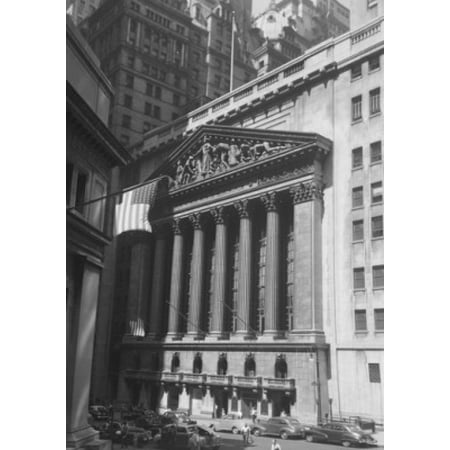 USA New York State New York City New York Stock Exchange from Sub Treasury Canvas Art -  (18 x (Best Subs On The Market)