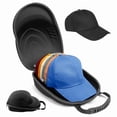 thumbnail image 5 of Estuche Rígido para Gorras de Béisbol, Viaje Transportar Sombreros y Correa Ajustable el Hombro, Bolsa Organizadora, 5 of 5