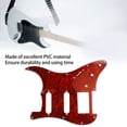 thumbnail image 4 of Guitar Pickguard,Durable PVC Plastic Front Plate Panel Cover Electric Guitar Guard Scratch Board Instrument Accessories, 4 of 8