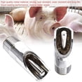 thumbnail image 1 of Bebedero para cerdos, 10 piezas Estilo de boca de pato de metal Bebedero para cerdos Accesorios para bebederos para cerdos Suministros para granjas de ganado, 1 of 2
