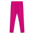 thumbnail image 6 of Zaldita Kids Girls Figure Ice Skating Pants Shiny Rhinestone Gymnastic Yoga Workout Tights Practice Hot Pink 14, 6 of 7