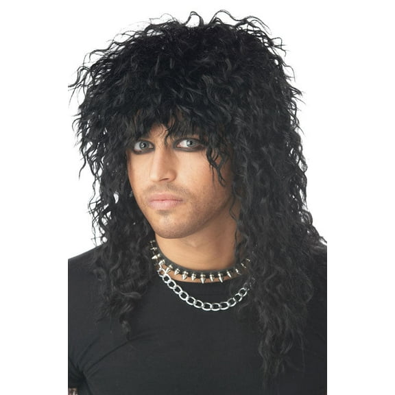 Headbanger Costume Wig (Black)