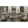 thumbnail image 3 of ACME Versailles Sofa w/5 Pillows, Velvet & Antique Platinum, 3 of 3