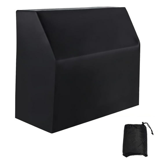 Hearth & Gear Housse de Piano Housse de Piano Couverture Complète Tissu 420D Enduit d'Argent Housse de Protection pour Piano avec Cordon de Serrage Bloque la Lumière du Soleil (153 X 110 X 60cm) Housse de Sofa en Microfibre Housse de Canapé Housse pour Chien Housse de Jardin Extérieur