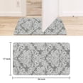 thumbnail image 6 of Bohemian Vintage Grey Door Mat Welcome Door Mat for Front Door, Home Entrance, Yard, Floor, Patio, Non Slip Spring Summer Welcome Mat Indoor Outdoor Doormat 0"*", 6 of 6