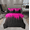 Black Orange, variant on Manfei Monogrammed G Bedding Sets Full Size, Cartoon Initial Letter Bed in a Bag Full size, Jungle Bear Reversible Comforter Sets with Sheets, Ultra Soft Room Decoration, 7pcs