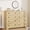 8 Drawers-Wood color, variant on Kicctian 55" Wide Wooden Dresser with 8 Deep Drawers, Metal Knobs, Ample Storage for Bedroom, Living Room, Hallway - Walnut Color