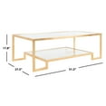 thumbnail image 3 of SAFAVIEH Couture Vivian Modern Metal Coffee Table, Gold, 3 of 10