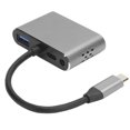 thumbnail image 4 of Estacia de acoplamiento 5in1 typec a VGA USB3.0 PD Carga de 3.5 mm Hub de Portátil de audio, 4 of 7