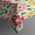 thumbnail image 3 of Pioneer Flower Rectangle Tablecloth 60"x84",Waterproof Polyester Rectangle Table Cloth, Wipeable Spillproof Polyester Tablecloth for Dining, Camping, Indoor and Outdoor, 3 of 5