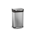 thumbnail image 1 of Joseph Joseph 30030 Poubelle Compacte Intelligente Titan, 8 Gallons / 30 Litres, Acier Inoxydable, 1 of 10