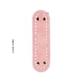 thumbnail image 2 of unbranded 2Ud Base Para Fondo De Bolsa Oval Púrpura Rosa En PU Para Manualidades Crochet, 2 of 6