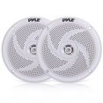 thumbnail image 3 of Pyle Marine PFMRA450BW 4-Channel Bluetooth White Amplifier, 4x Pyle 4" 2-Way Waterproof Weather Resistant White Speakers, Amp Install Kit, 18-G 50 Ft Speaker Wire, 3 of 5