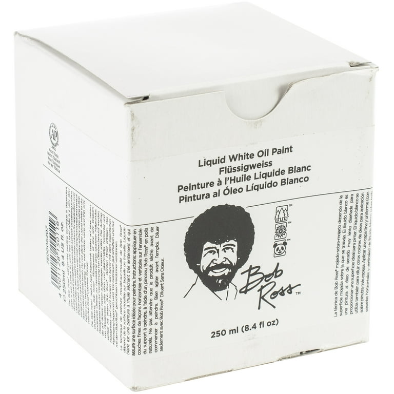 Bob Ross Liquid Paints Choice of White, Clear or Black