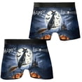 thumbnail image 3 of Happy Halloween Great Dane Witch Pumpkins Bats All Over Print Boxer Briefs Underwear for Men Dad Danes Dog Lover Gifts - 13012, 3 of 6