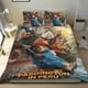 thumbnail image 1 of Paddington Bear Conjunto de sábanas temático, trío de piezas, cómodo y amigable con la piel, diseño único, regalo de decoración para el hogar para familiares, amigos y fans, 90 cm * 190 cm, 1 of 6