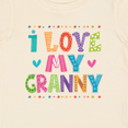 thumbnail image 4 of Inktastic I Love My Granny Cute Granddaughter Girls Baby T-Shirt, 4 of 5