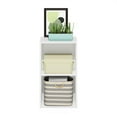 thumbnail image 4 of Pemberly Row Contemporary 2-Tier Open Shelf Bookcase in White, 4 of 6