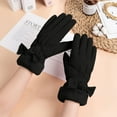 thumbnail image 3 of Winter Gloves Touchscreen Gloves Women Winter Gloves Warm Touchscreen Gloves Windproof Gloves for Women Girls Winter Using Gloves Winter Women Warm Gloves for Women Touchscreen, 3 of 5