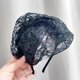 thumbnail image 4 of Elegant Lace Hair Accessory For Women Fascinators Hat Headbands Halloween Headwear For Parties And Evening Banquet Navy Blue, 4 of 4