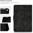 thumbnail image 5 of Allytech Folio Case for Kindle Fire HD 10 2021/Fire HD 10 Plus 10.1" Tablet 11th Generation 2021 Released, Slim Premium PU Leather Multi Angle Stand Flip Smart Cover with Auto Sleep Wake,Black, 5 of 7