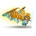 thumbnail image 3 of Minifigura cristalizada LEGO NINJAGO: Zane (dragón dorado) c, 3 of 3