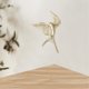thumbnail image 2 of Adorno colgante de pájaro, escultura de pared 3D, escultura de pájaro, artesanía de resina, decoración de pared para el hogar, sala de estar, decoración artística de fondo., 2 of 6