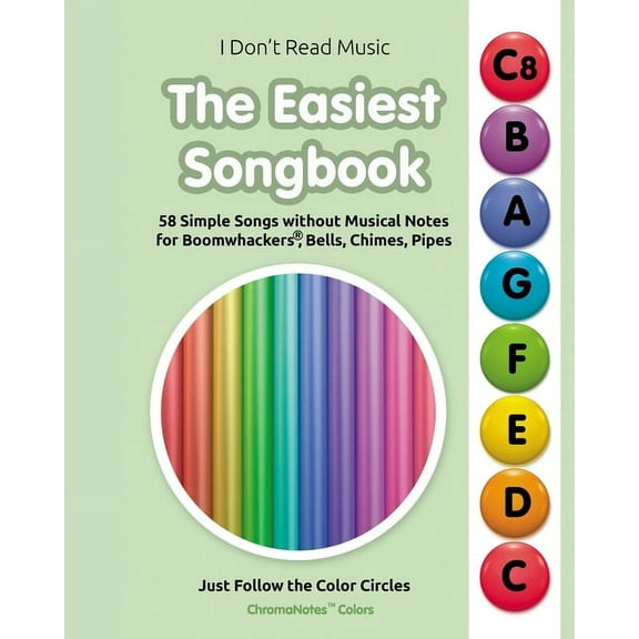 The Easiest Songbook. 58 Simple Songs without Musical Notes, (Paperback)