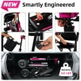 thumbnail image 4 of Lightweight Foldable 4-Wheel Mobility Scooter for Adults & Seniors – 15-30 Miles Long Range Electric Powered Wheelchair, 350W Motor, Removable Battery, Portable Travel Scooter for Elderly & Disabled, 4 of 10