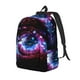 thumbnail image 1 of Disketp v Mochila de Lona Estampada, Mochila Escolar de Viaje Ligera para Estudiantes y Portátil-Small, 1 of 5