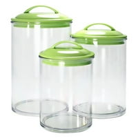 Dazzling lime green kitchen canisters Kitchen Canisters Green Walmart Com