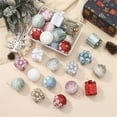 thumbnail image 6 of 9Pcs 8Cm Christmas Ball Ornaments Tree Decorations For Holiday Wedding Party Christmas Bauble Balls Pendant Xmas Decor, 6 of 8