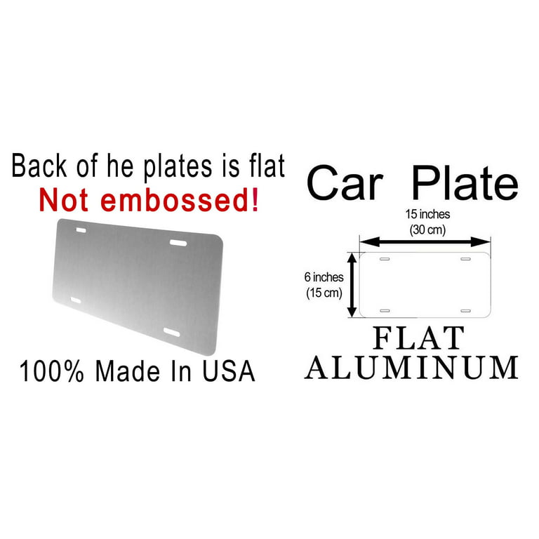 2 Pcs License Plates Cover Black Unbreakable Dark Design,Fits All Standard  6x12 Inches License Plates,Protect Your Front & Back License Plates
