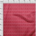 thumbnail image 2 of oneOone Polyester Lycra Fabric Stripe & Paisley Block Printed Fabric 1 Yard 56 Inch Wide, 2 of 4
