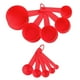thumbnail image 4 of de tazas de cucharas medidoras portátiles piezas, herramientas de cocina para hornear Gadgets de cocina con cucharada de Cucharadas rojo Gloria Cuchara medidora, 4 of 6