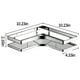 thumbnail image 3 of Estante de Almacenamiento para Baño Xihbxyly Estante de Baño de esquina Organizador de Baño, 3 of 7