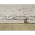 thumbnail image 4 of Woodland 7901 Ivory Blue Mia Area Rug, Size - 5'3" x 7'10", 4 of 5