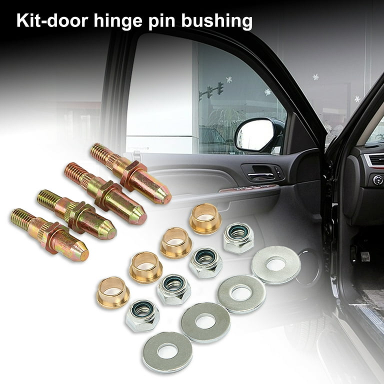 How to replace door hinge pins & bushings on a classic car 