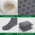 thumbnail image 4 of Slipper Socks Womens Christmas Fluffy Socks Thermal Socks Bed Socks Novelty Warm Funny Socks Cozy Fleece-lined Winter Non Slip Socks with Gel Grips, 4 of 6