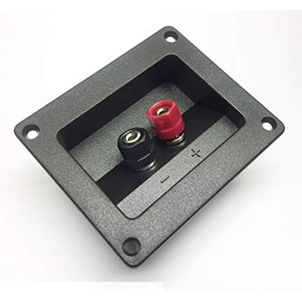 Recessed Speaker Terminal Cup with Crossover Mounting Provision, Banana